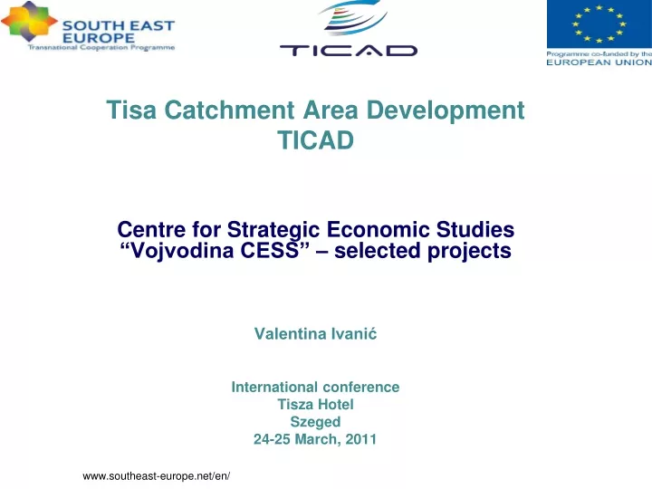 tisa catchment area development ticad centre