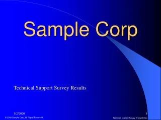 Sample Corp