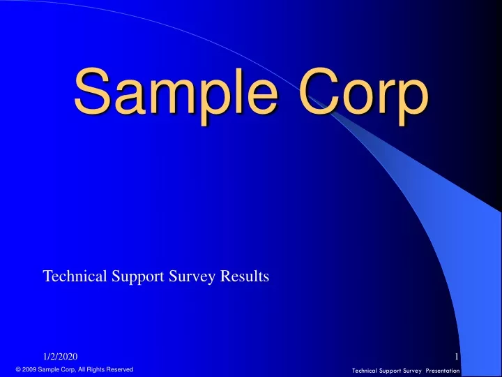 sample corp