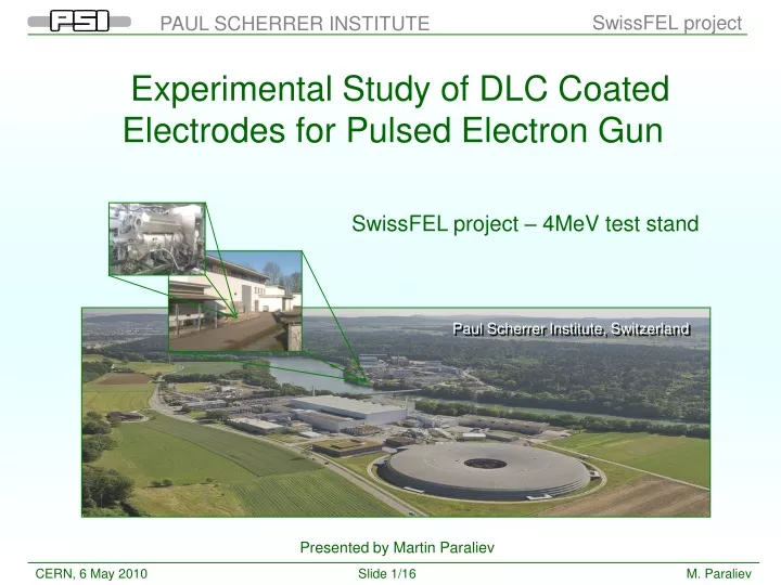 experimental study of dlc coated electrodes