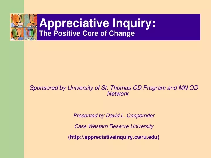 appreciative inquiry the positive core of change