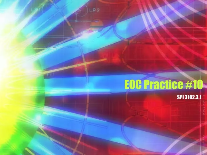 eoc practice 10