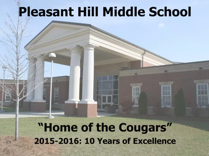 pleasant hill middle school