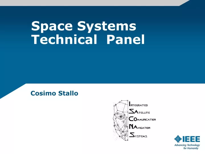 space systems technical panel