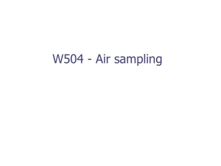 W504 - Air sampling