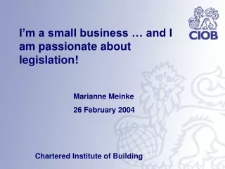 Marianne Meinke 26 February 2004