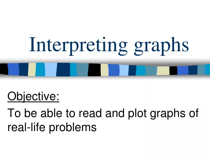 interpreting graphs