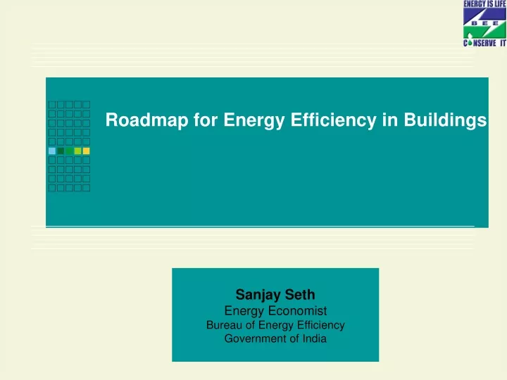 roadmap for energy efficiency in buildings