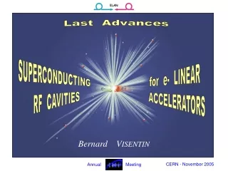 SUPERCONDUCTING   RF  CAVITIES