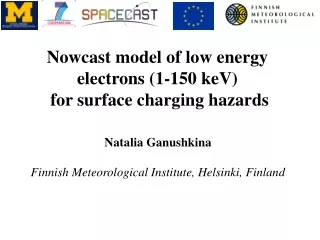 Nowcast model of low energy  electrons (1-150 keV)  for surface charging hazards