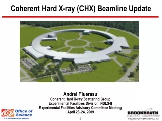 Coherent Hard X-ray (CHX) Beamline Update
