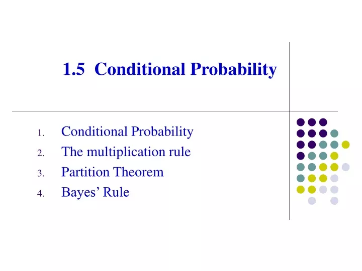1 5 conditional probability