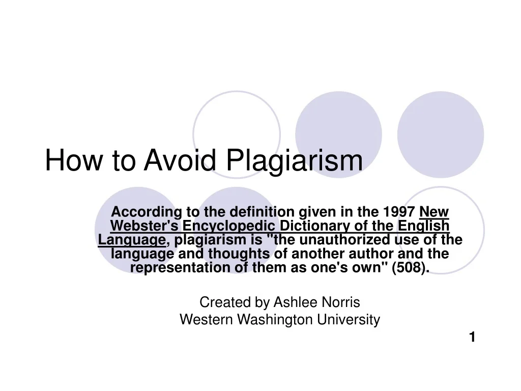 PPT - Plagiarism: Tips for Proper Attribution PowerPoint Presentation ...