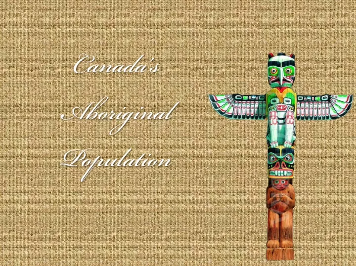 canada s aboriginal population