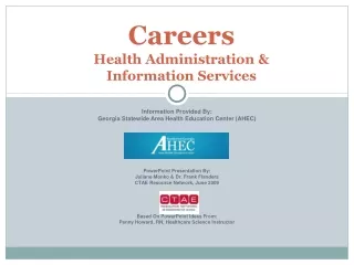 Careers  Health Administration &amp; Information Services