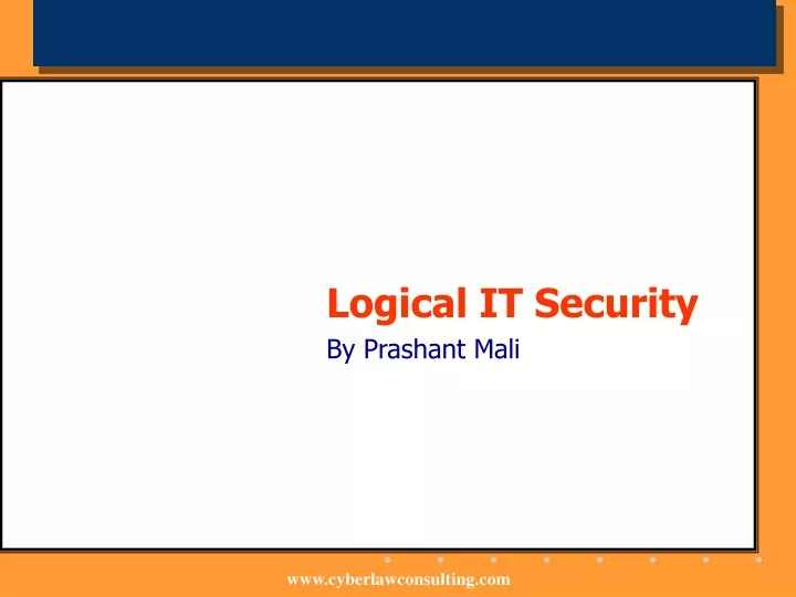 logical it security by prashant mali
