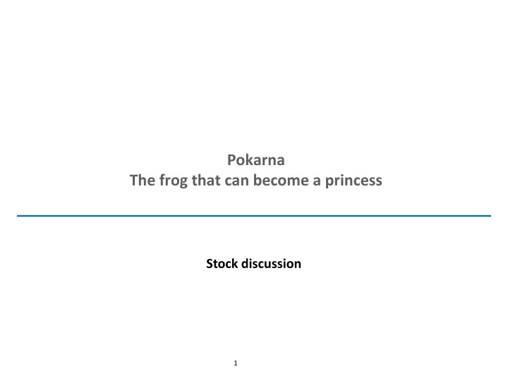 pokarna the frog that can become a princess