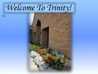 Welcome To Trinity!