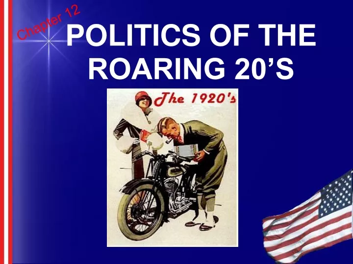 politics of the roaring 20 s