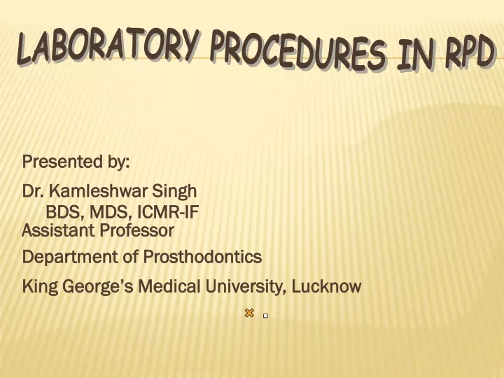 laboratory procedures in rpd