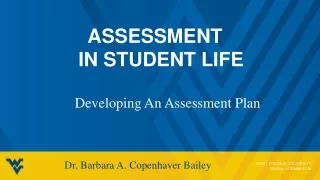 Assessment  in student life