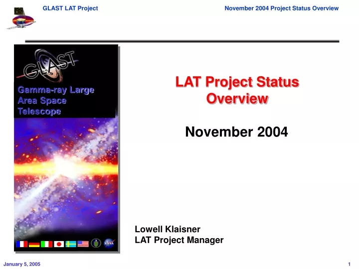 lat project status overview