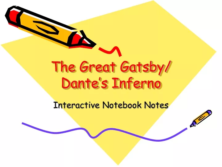 the great gatsby dante s inferno