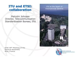 ITU and ETSI: collaboration