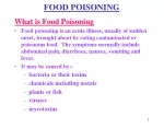 FOOD POISONING - slide 1