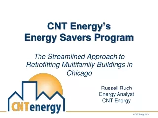 CNT Energy’s Energy Savers Program