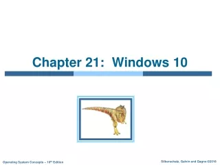 Chapter 21:  Windows 10