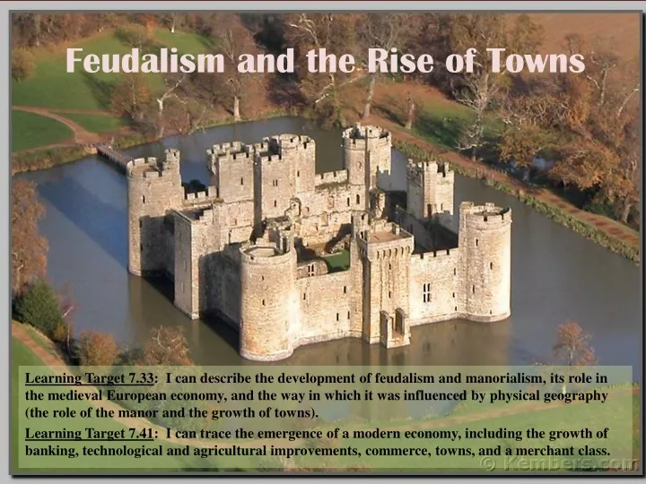 feudalism and the rise of towns