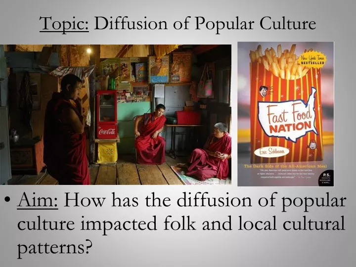 topic diffusion of popular culture
