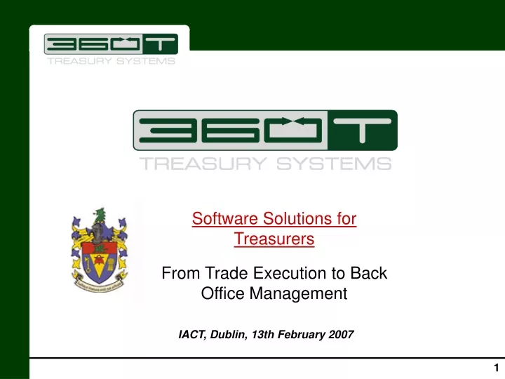 software solutions for treasurers from trade