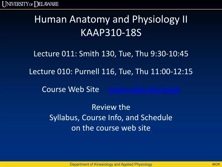 human anatomy and physiology ii kaap310