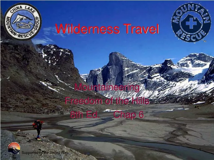 wilderness travel