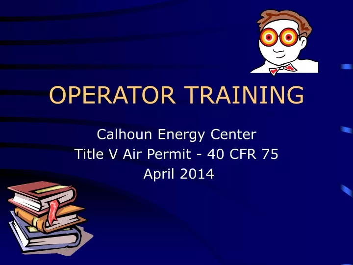 operator training