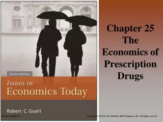 Chapter 25 The Economics of Prescription Drugs