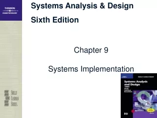 Chapter 9 Systems Implementation