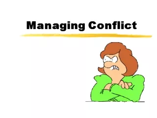 Conflict:  A Definition