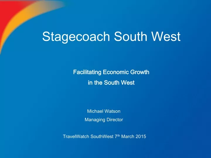 stagecoach south west