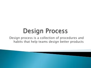 Design Process