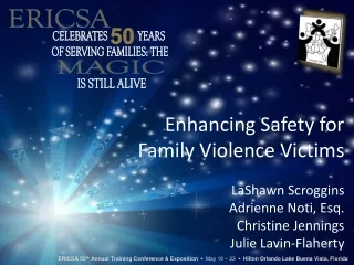 Enhancing Safety for Family Violence Victims