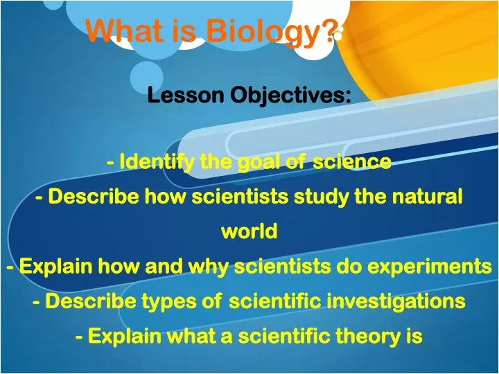 what is biology