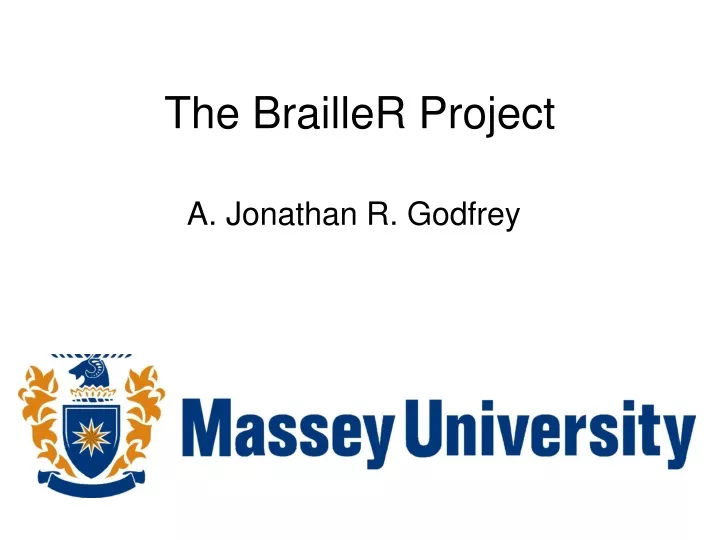 the brailler project