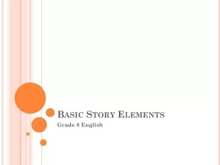 Basic Story Elements