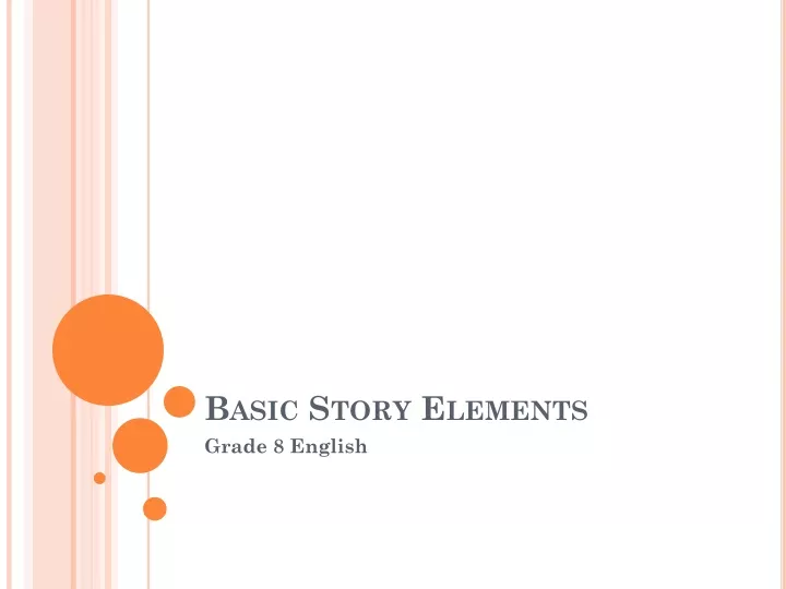 basic story elements