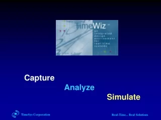 Capture Analyze Simulate
