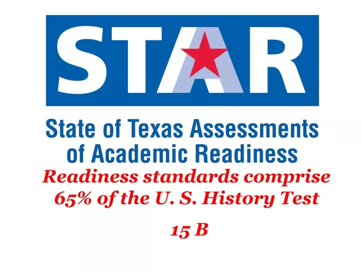 readiness standards comprise