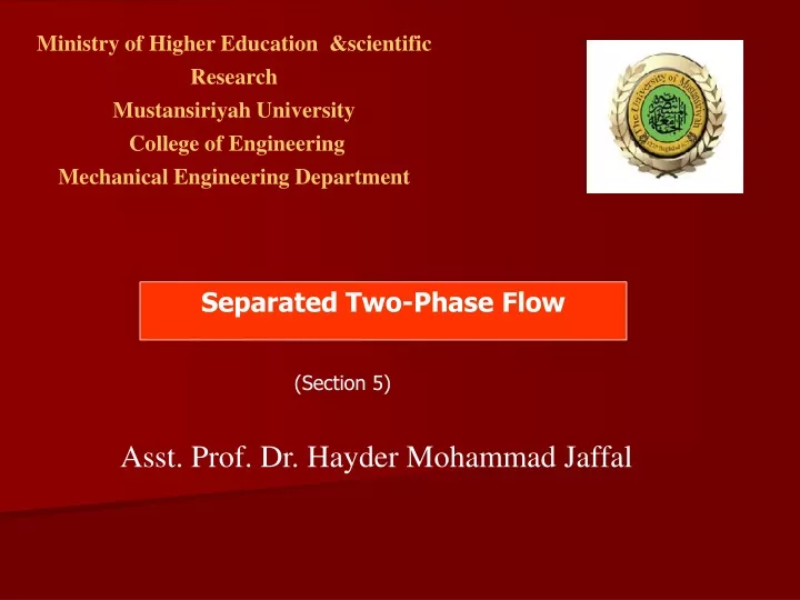 ministry of higher education scientific research